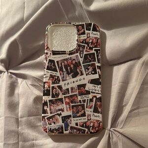 Friends Themed Phone Case - Black and White